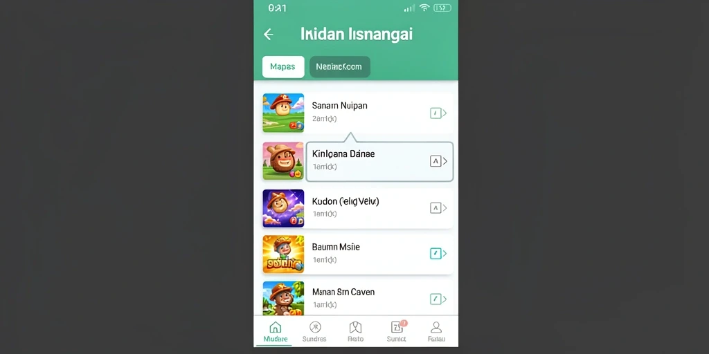 Tampilan menarik dengan grafis modern.