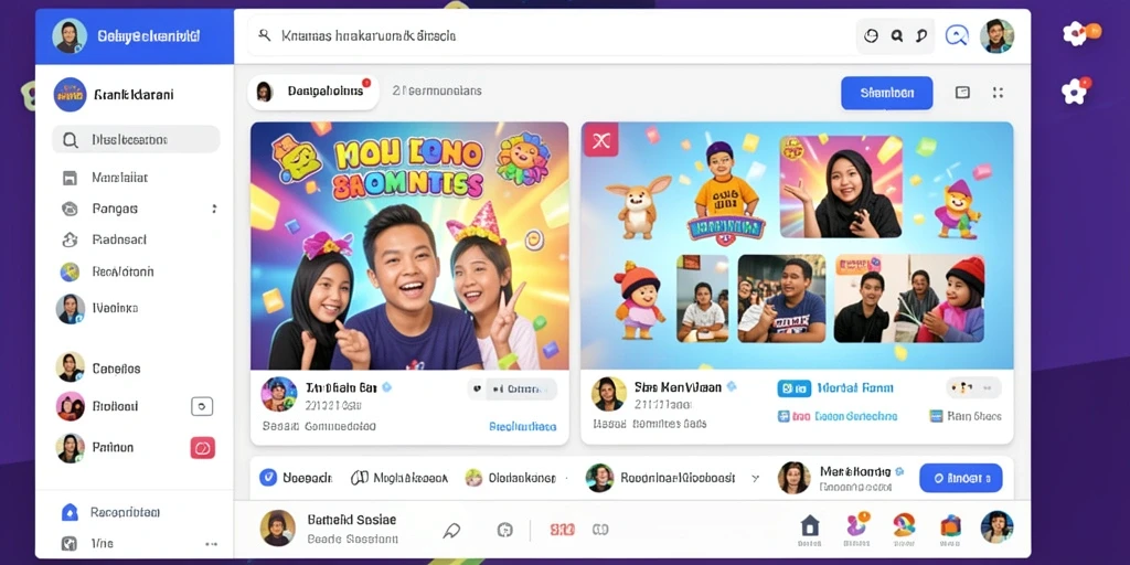 Tampilan antarmuka utama yang sederhana dan intuitif.