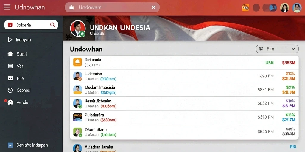 Tampilan antarmuka yang bersih dan mudah dinavigasi.