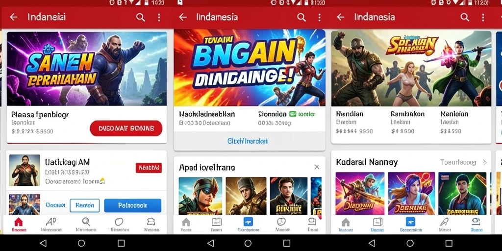 Tampilan antarmuka yang menarik dan modern.