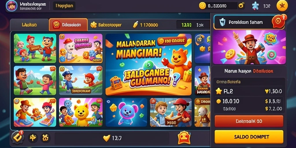 Tampilan utama CV777 yang menarik perhatian.