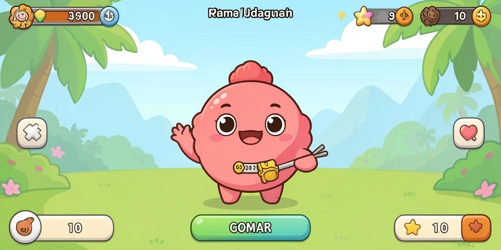 Tampilan antarmuka yang user-friendly.