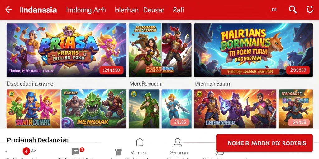 Tampilan antarmuka DUBAITOTO yang sederhana dan menarik.