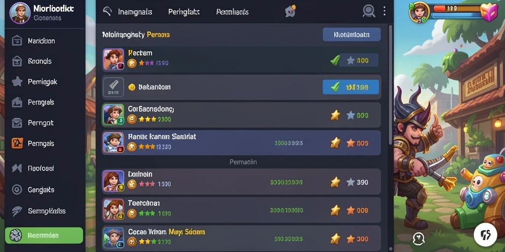 Tampilan grafis yang memukau dan menarik.
