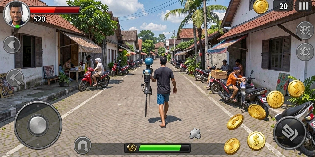 Tampilan antarmuka yang menarik dan modern.