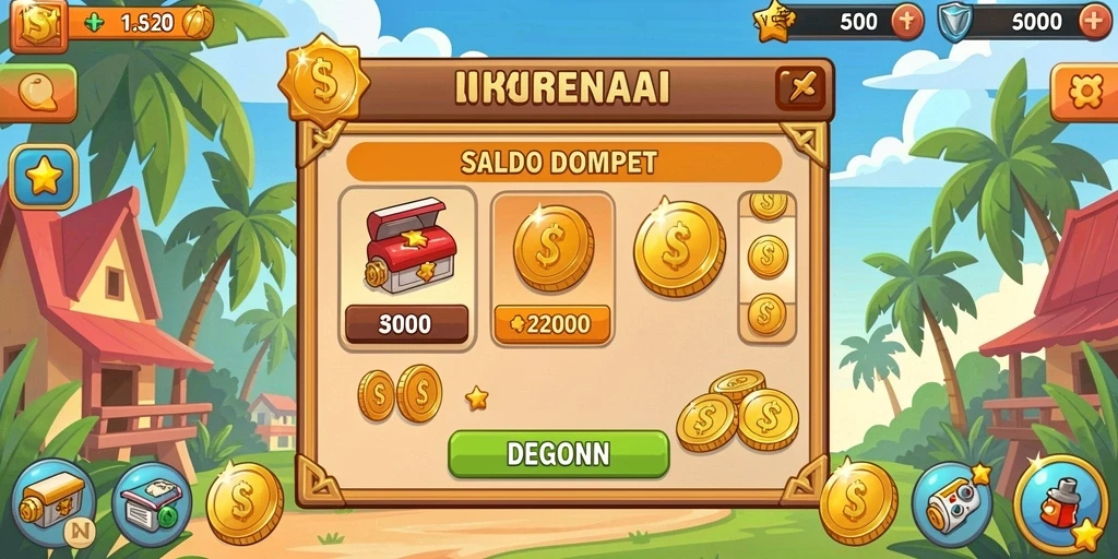 Tampilan antarmuka yang menarik dengan navigasi sederhana.