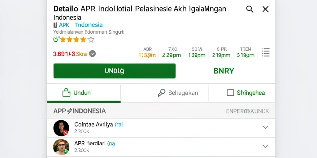 Tampilan awal yang menarik dengan elemen warna-warni.