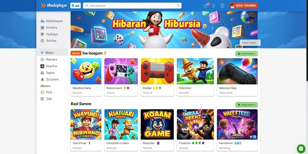 Tampilan antarmuka yang menarik dan user-friendly.
