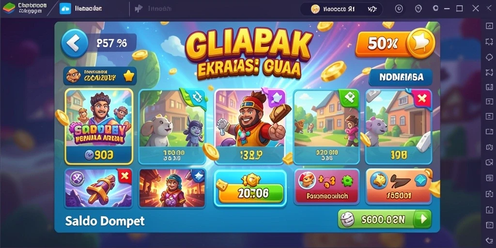 Tampilan utama RUPIAH777 yang menarik dan interaktif.