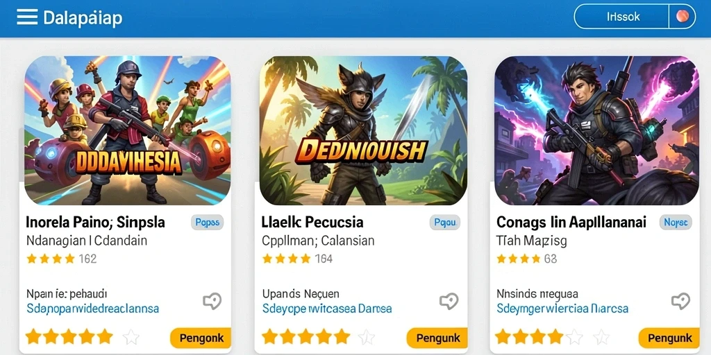 Tampilan antarmuka yang menarik dan mudah dinavigasi.