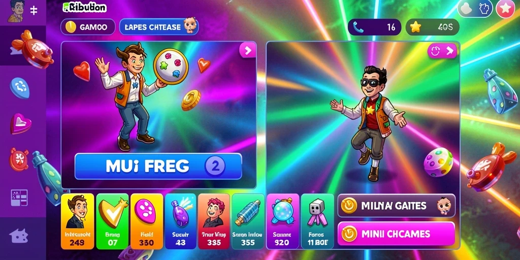 Screenshot menampilkan aksi seru dalam permainan.