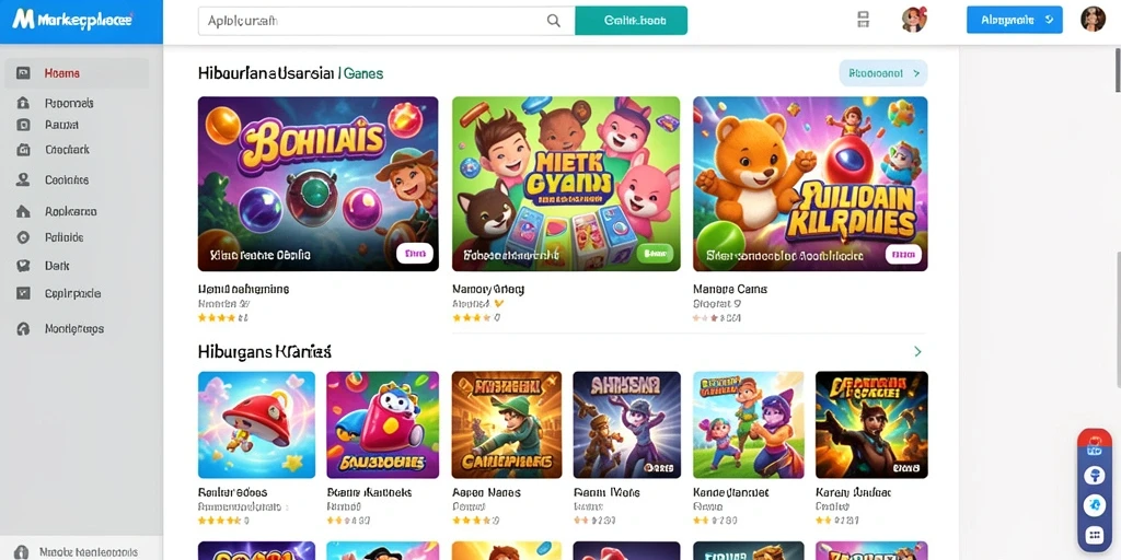 Screenshot menunjukkan aksi pertempuran yang mendebarkan.