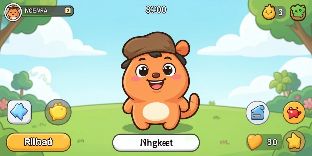 Screenshot menunjukkan gameplay yang menarik dan interaktif.