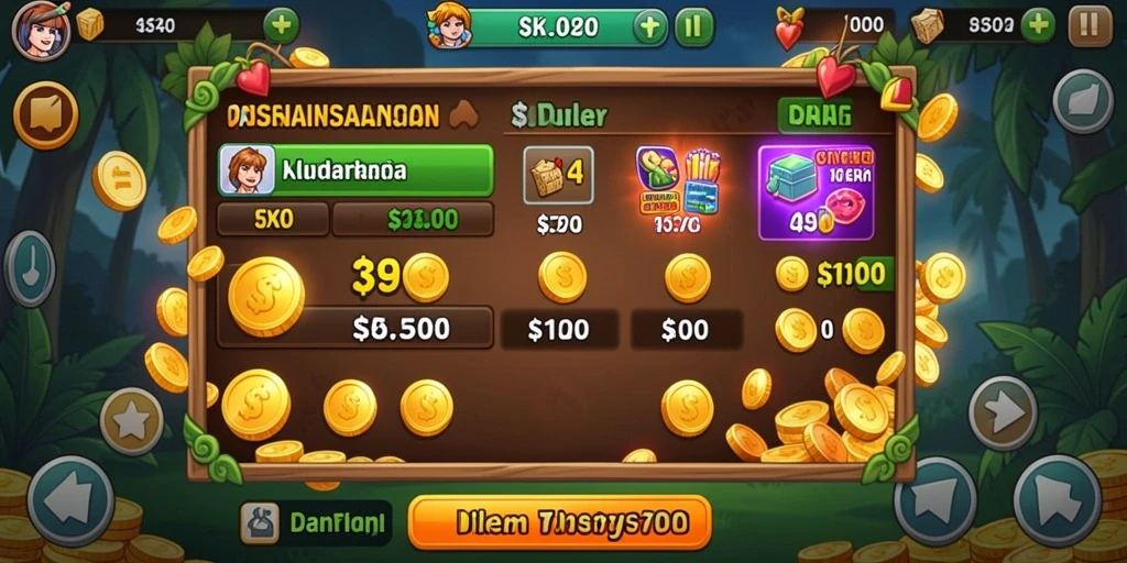 Tampilan awal aplikasi WOW77 yang menarik.